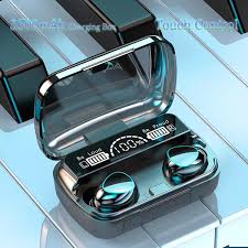M10 TWS Wireless Earbuds – 3500mAh Charging Case, LED Display, IPX7 Waterproof