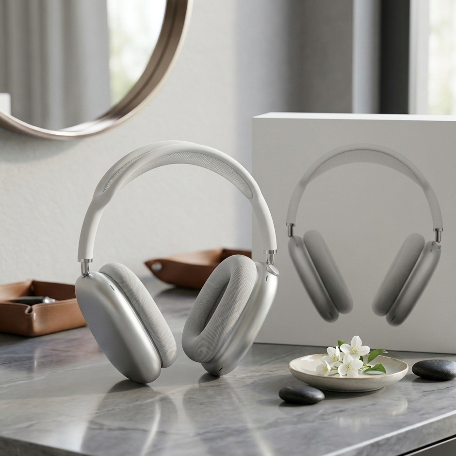 P9 Max Wireless Headphones – ANC Over-Ear Bluetooth Headset