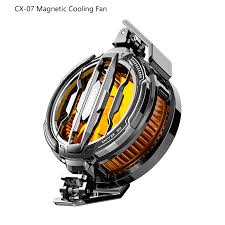 MEMO CX-07 2-in-1 magnetic and back-clip mobile phone cooler