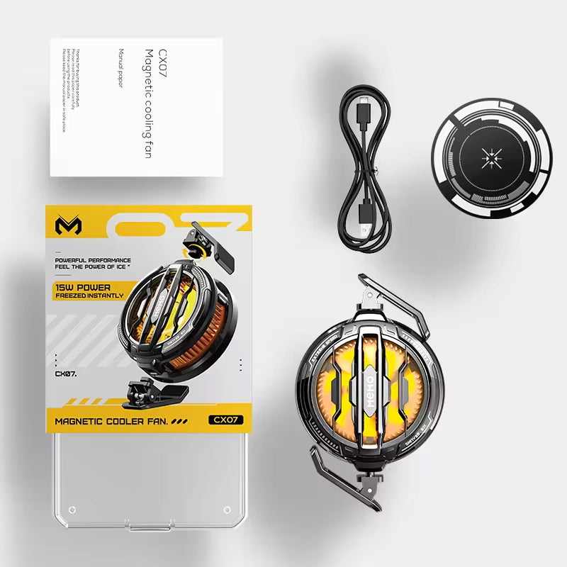 MEMO CX-07 magnetic smartphone cooling fan