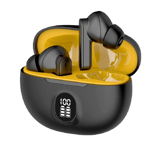 Wireless Earbuds with Smart LCD Display – Bluetooth TWS Earphones