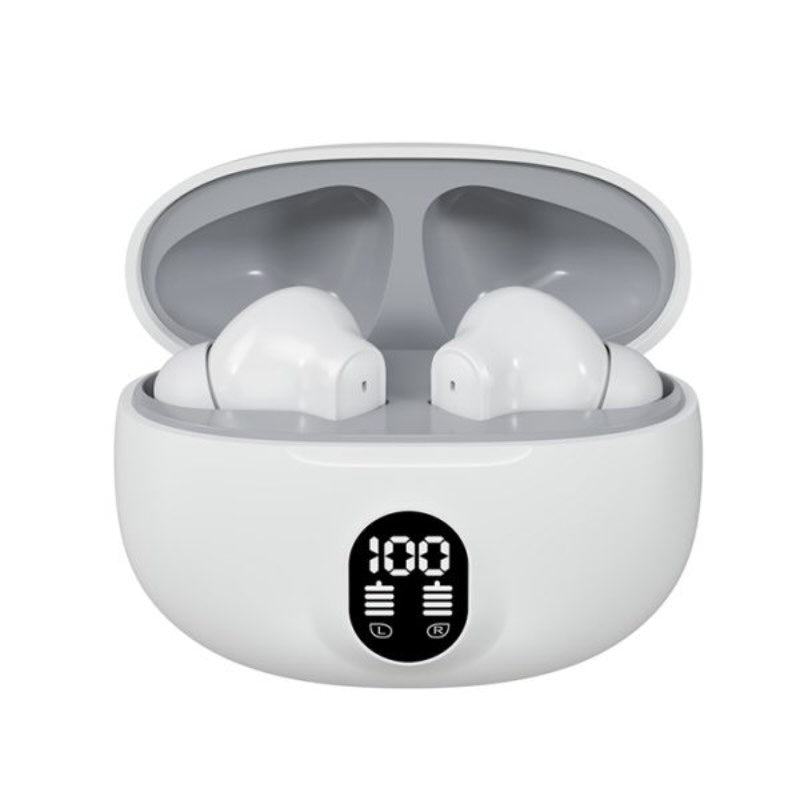 Wireless Earbuds with Smart LCD Display – Bluetooth TWS Earphones