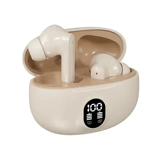 Wireless Earbuds with Smart LCD Display – Bluetooth TWS Earphones